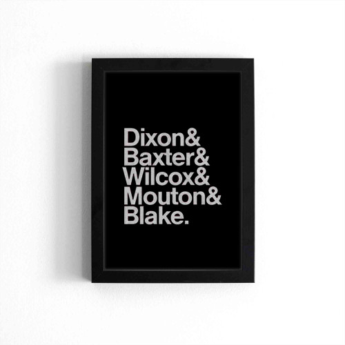 Fear The Turtle Dixon Baxter Wilcox Mouton Blake Poster