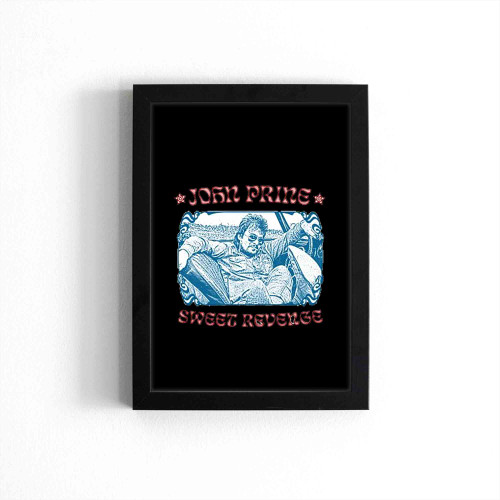 John Prine Retro 70S Style Fan Art Design Poster John Prine Retro 70S Style Fan Art Design Poster