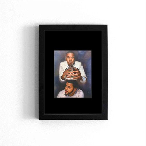 Nas And J Cole Crown Passing Poster