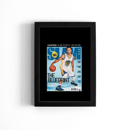 Stephen Curry Golden State Warriors Slam Magazine Cover Poster