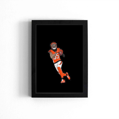 Tee Higgins Cincinnati Bengals Poster