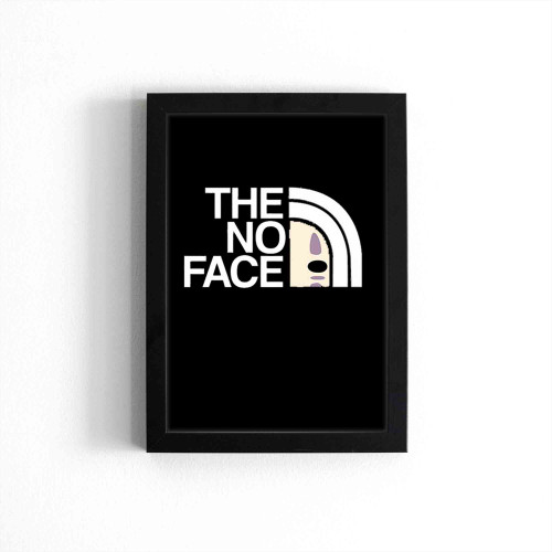 The No Face North Face Studio Ghibli Spirited Away Poster