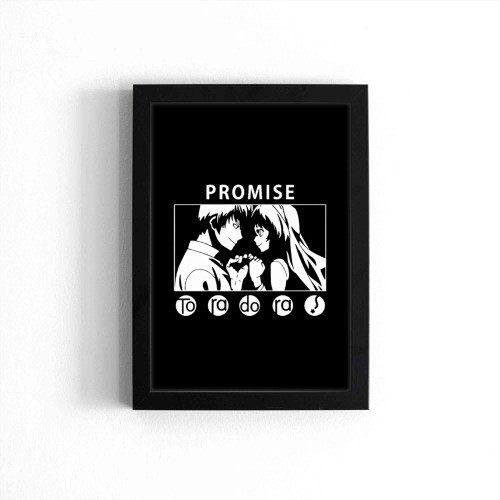 Toradora Taiga Aisaka Promise Anime Poster