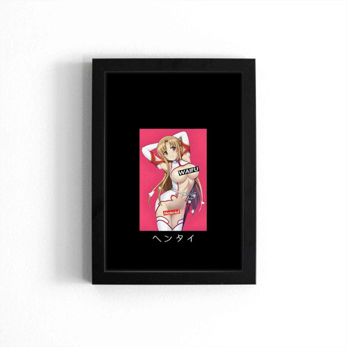 Waifu Material Sword Creation Goddess Anime Girl Poster Waifu Material Sword Creation Goddess Anime Girl Poster