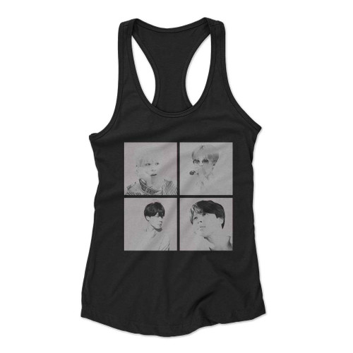 Jimin Face Bts Women Racerback Tank Top