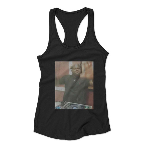 Shaq Dj Meme Women Racerback Tank Top