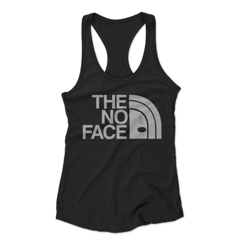 The No Face North Face Studio Ghibli Spirited Away Women Racerback Tank Top