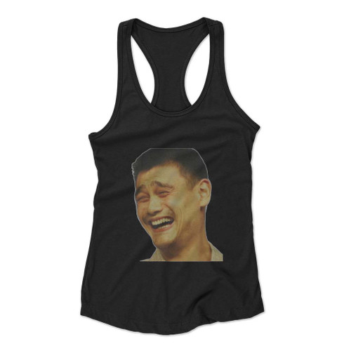 Yao Ming Famous Meme Women Racerback Tank Top