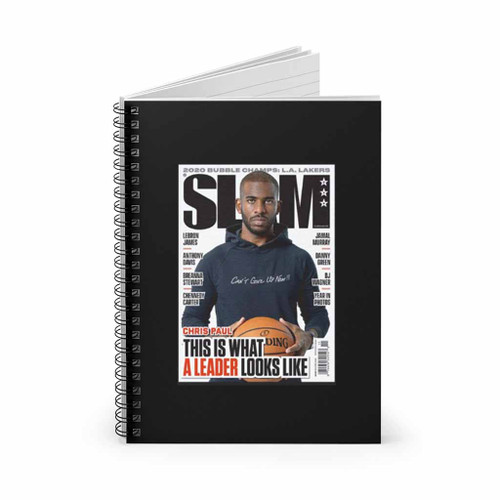 Chris Paul Phoenix Suns Nba Slam Cover Spiral Notebook