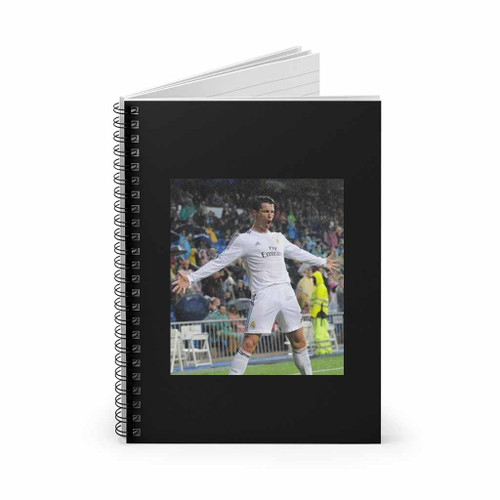 Cr7 Siuuu Ronaldo Spiral Notebook