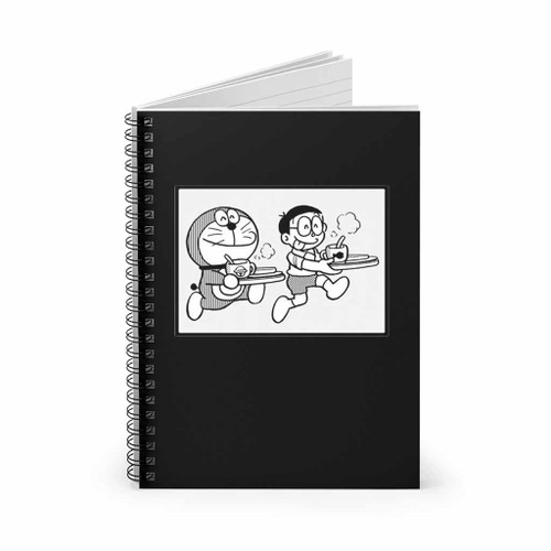 Doraemon Vintage Retro 90S Spiral Notebook