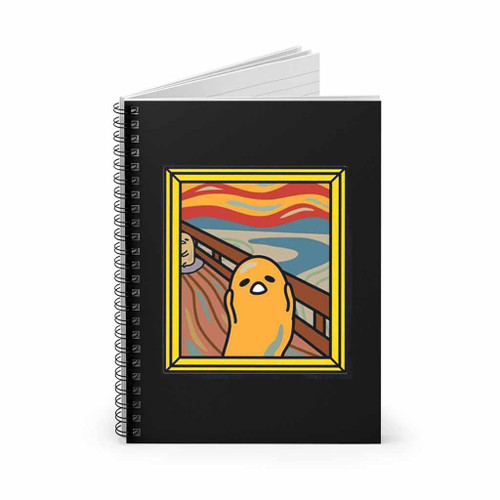 Gudetama The Scream Spiral Notebook