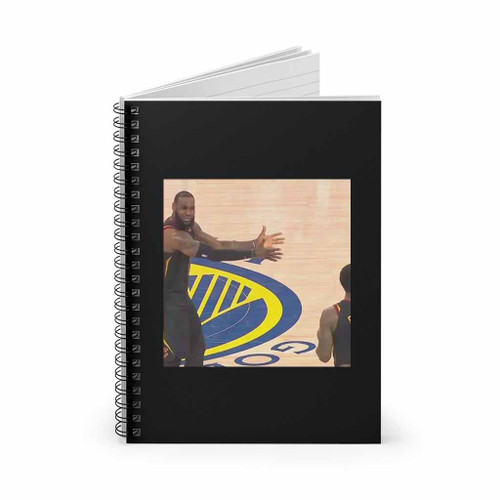 Lebron And Jr Smith Meme Spiral Notebook