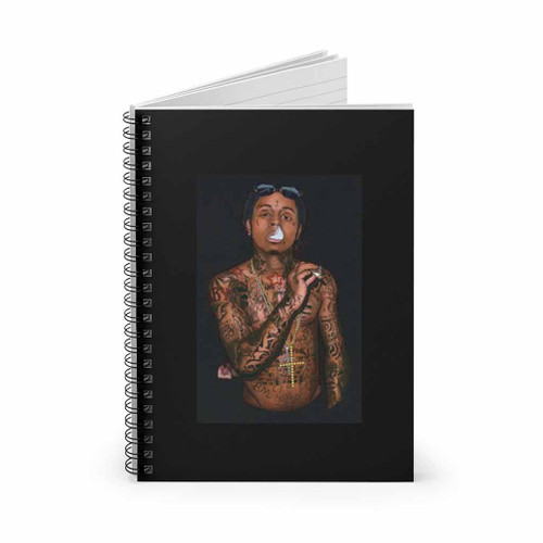 Lil Wayne Rap Icon Spiral Notebook