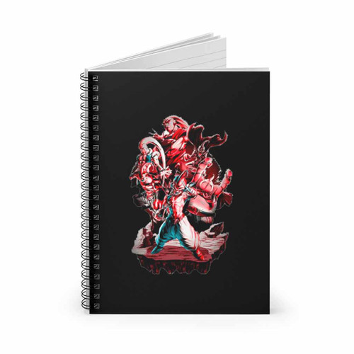 Majin Boo Anime Majin Boo Dbz Dragon Ball Z Spiral Notebook