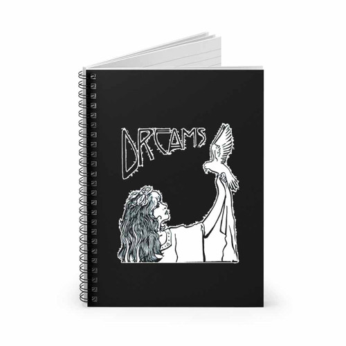 Stevie Nicks Art Nouveau Style Spiral Notebook