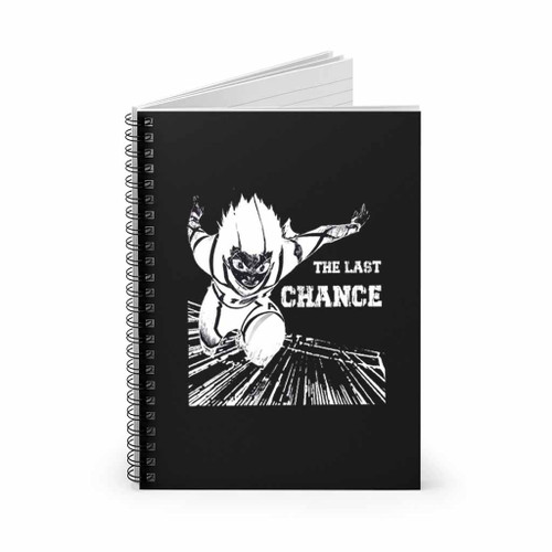 The Last Chance Isagi Yoichi Blue Lock Spiral Notebook