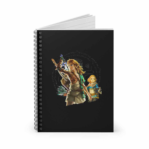 The Legend Of Zelda Tears Of The Kingdom Zelda Spiral Notebook