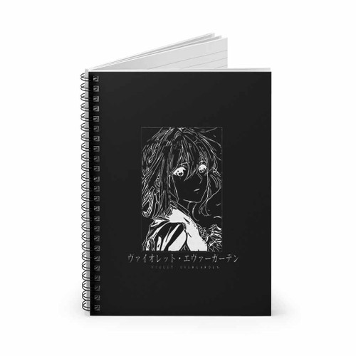 Violet Evergarden Anime Manga Waifu Spiral Notebook