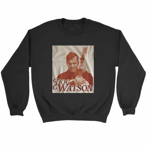 Doc Watson Sepia Folk Rock Artist Sweatshirt Sweater