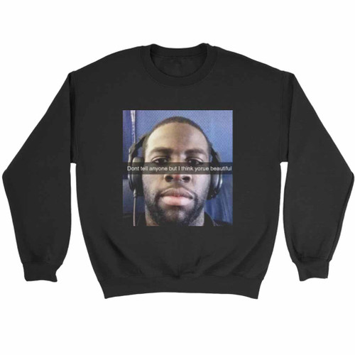 Draymond Green Selfie Meme Art Sweatshirt Sweater