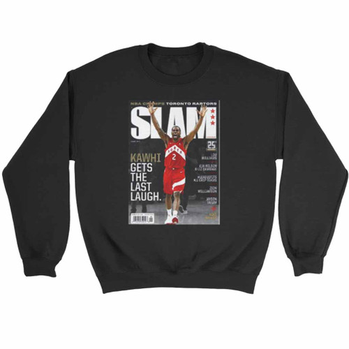 Kawhi Leonard Toronto Raptors Nba Slam Cover Sweatshirt Sweater