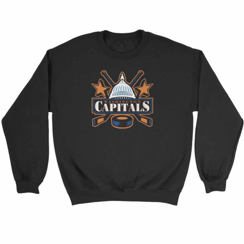 Washington Capitals Old School Sweatshirt Sweater