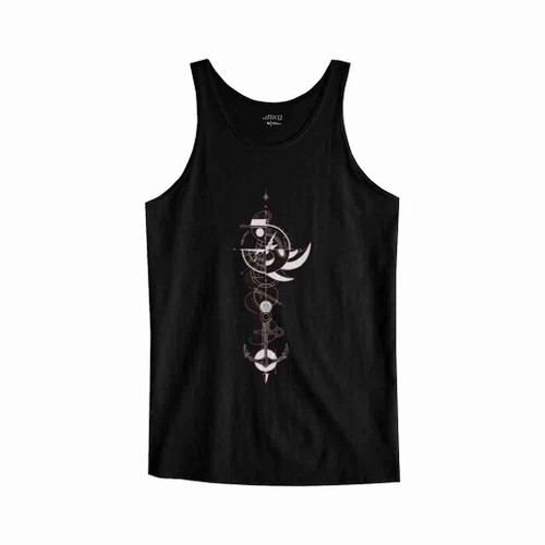Abstract One Piece Tank Top