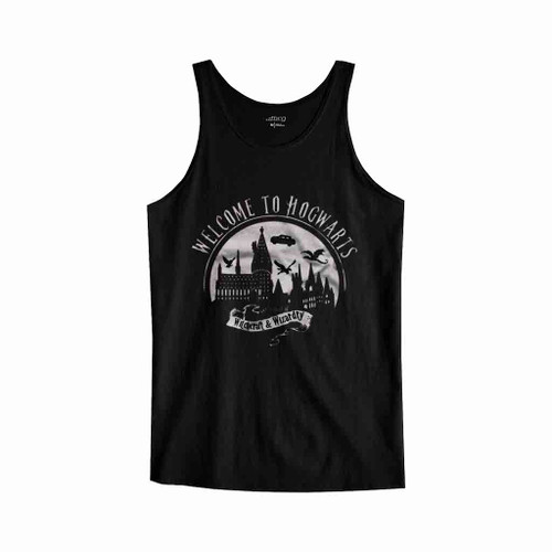 Harry Potter Welcome To Hogwarts Tank Top