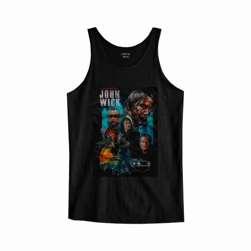 John Wick Keanu Reeves Baba Yaga Tank Top