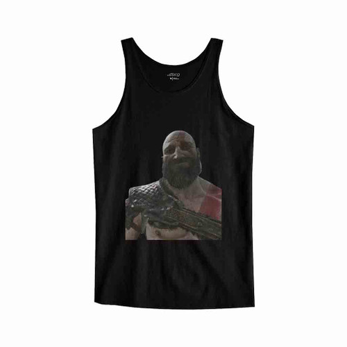 Kratos Smiling Meme Tank Top