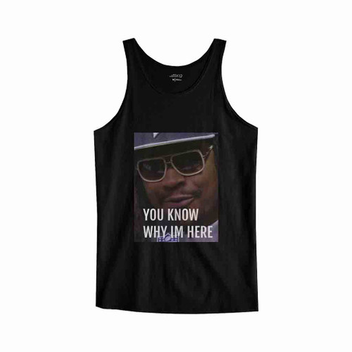 Marshawn Lynch Im Just Here So I Wont Get Fined Meme Tank Top
