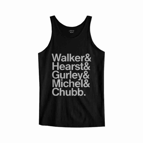 Run Dawgs Run Walker Hearst Gurley Michel Chubb Tank Top