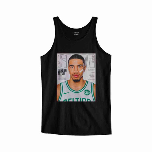 Slam Cover Tee Shirt Boston Celtics Jayson Tatum Tank Top Slam Cover Tee Shirt Boston Celtics Jayson Tatum Tank Top