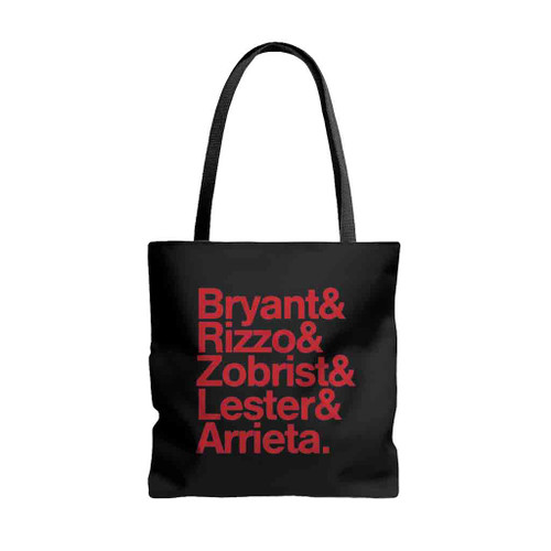 Chicagos Billy Goat Boys Bryant Rizzo Zobrist Lester Arrieta Tote Bags