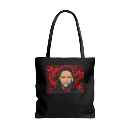 Yg West Coast Rapper Tote Bags
