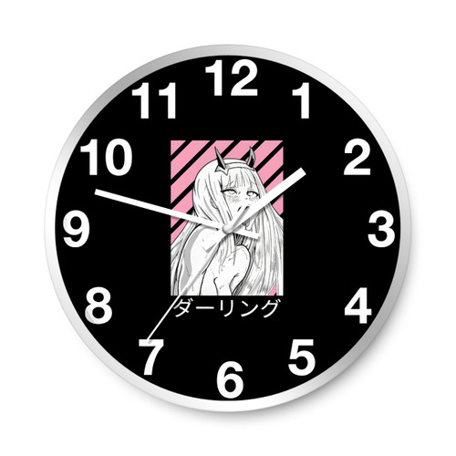 Darling Anime Girl Wall Clocks Darling Anime Girl Wall Clocks