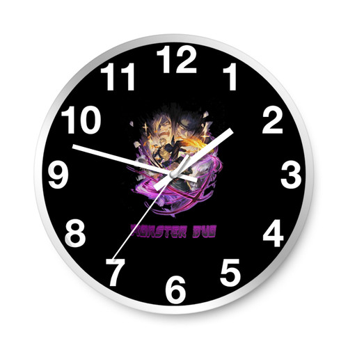 Monster Dou Roronoa Zoro Vinsmoke Sanji Anime One Piece Wall Clocks