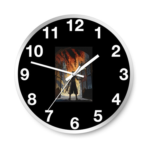 Soulsborne The Hunter Yharnam Love You Wall Clocks