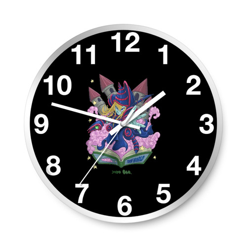 Toon Dark Magician Yu Gi Oh Wall Clocks