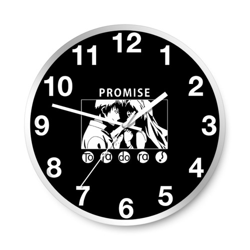 Toradora Taiga Aisaka Promise Anime Wall Clocks