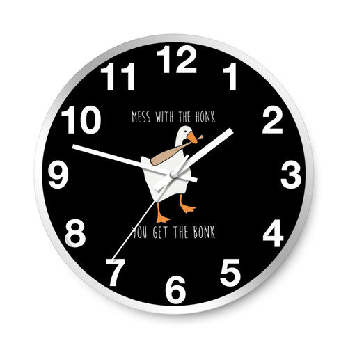 Untitled Goose Gaming Wall Clocks