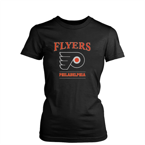 Philadelphia Flyers Old School Womens T-Shirt Tee