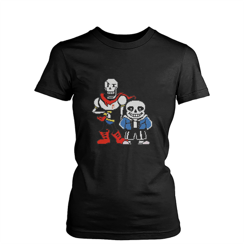 Sans And Papyrus Indie Womens T-Shirt Tee