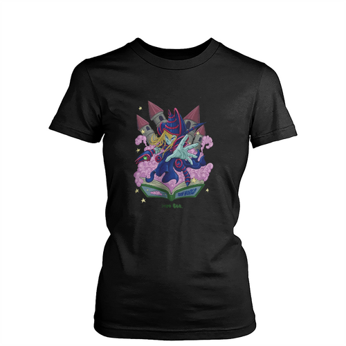 Toon Dark Magician Yu Gi Oh Womens T-Shirt Tee