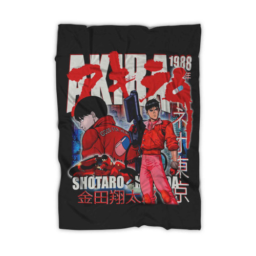 Akira Shotaro Kaneda 1988 Anime Manga Blanket