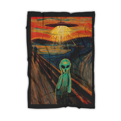 Alien Scream Blanket