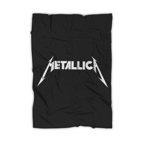 Amplified Metallica Logo Blanket