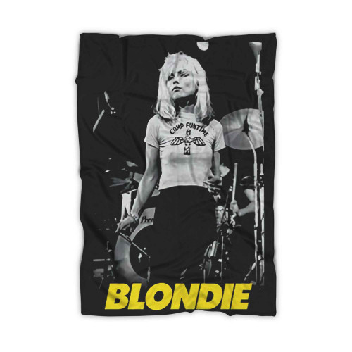 Blondie Funtime Rock N Roll Music Band Blanket