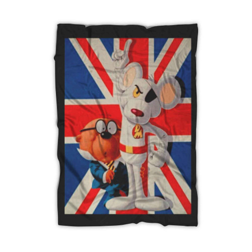 Danger Mouse Penfold British Cartoon Blanket